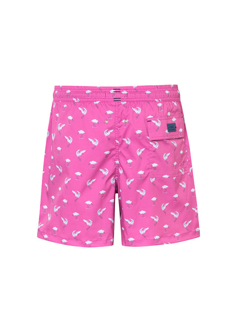 SWIM TRUNK KIDS LUCA10 PINK