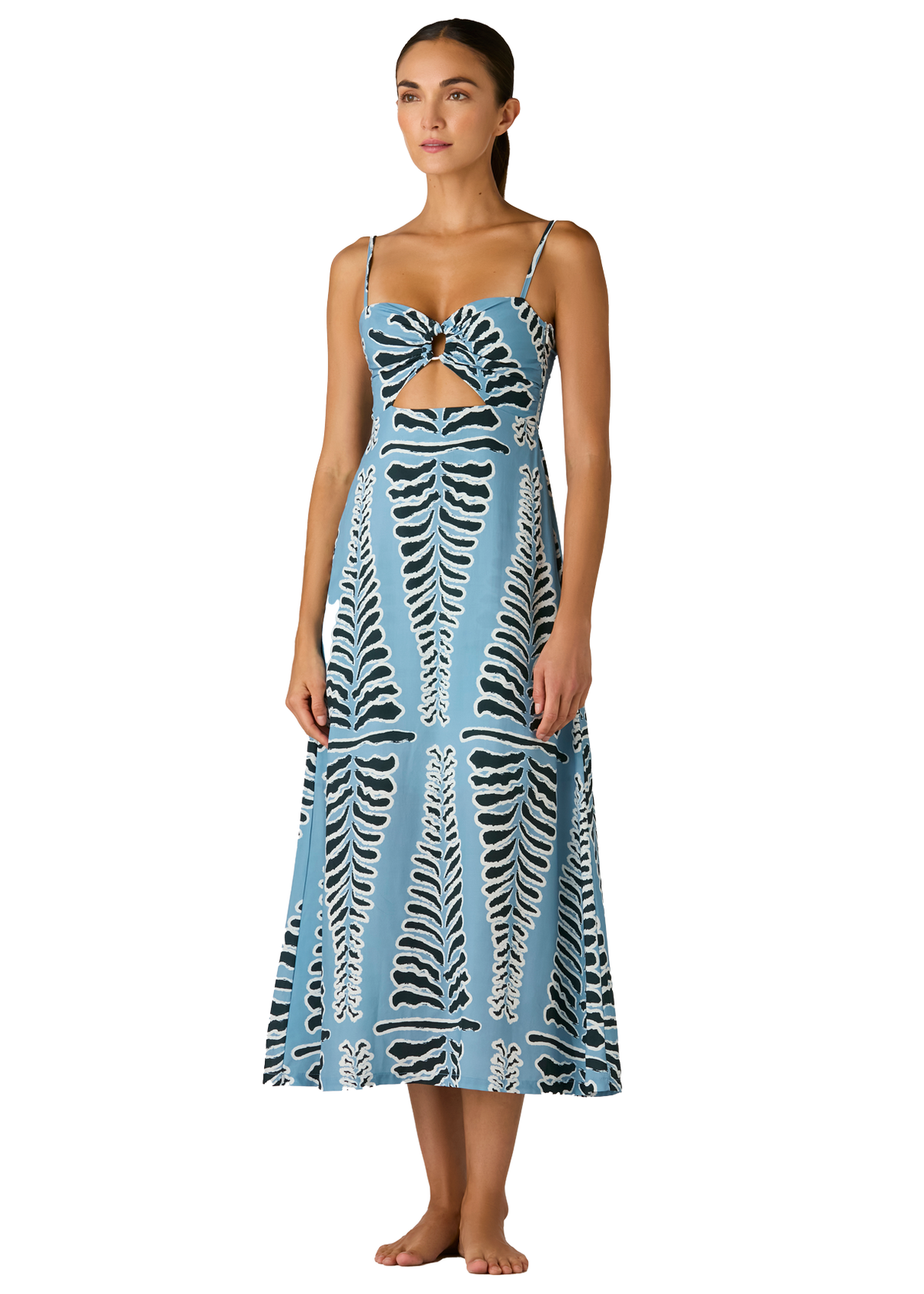 Vestido Largo River Marina2