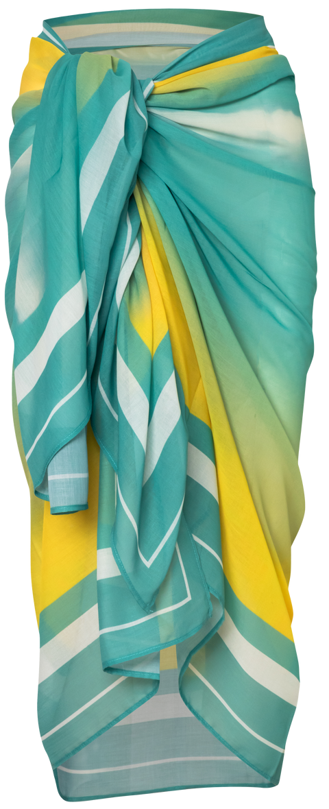 Sarong Pareo Boreal Aqua