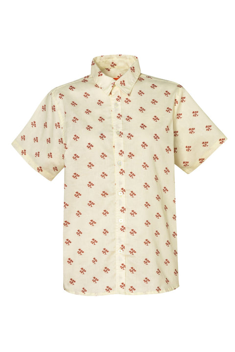Camisa de Hombre Manga Corta  Palmara Terra