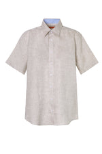 SHORT-SLEEVES SHIRT ECRU