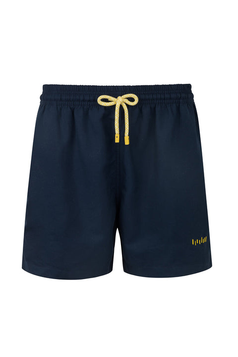 SWIM TRUNK SINU4 NAVY PRINTED