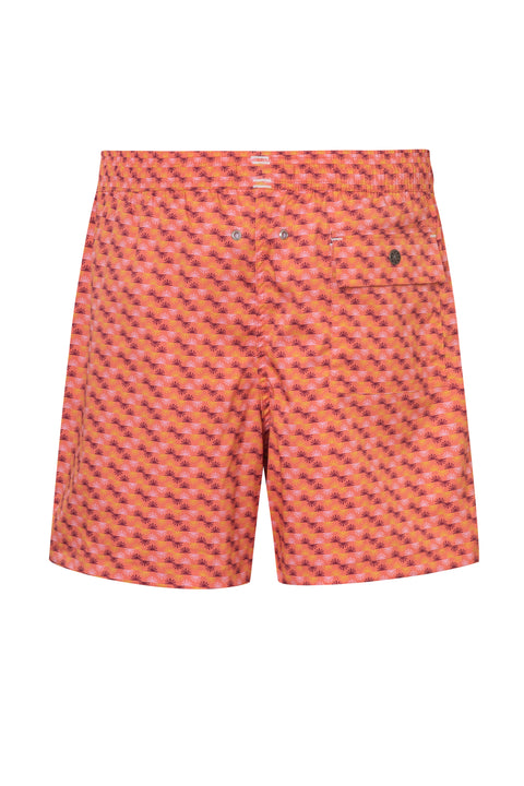 SWIM TRUNK CLASSIC CUT SOLAR2 SALMON