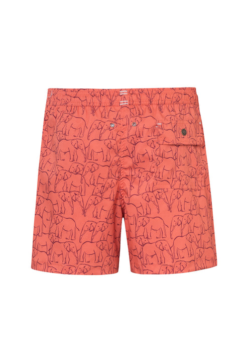 SWIM TRUNK CLASSIC CUT TEMBO1 SALMON