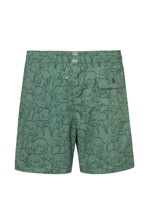 SWIM TRUNK CLASSIC CUT TEMBO3 MILITARY