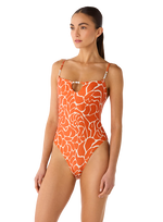 Vestido de baño entero Zoa Uma Orange