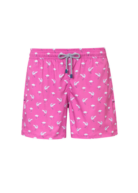 SWIM TRUNK KIDS LUCA10 PINK