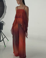 SASHA TOP OMBRE ORANGE